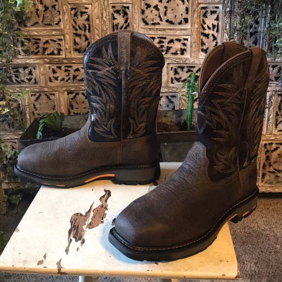 workhog waterproof metguard composite toe work boot